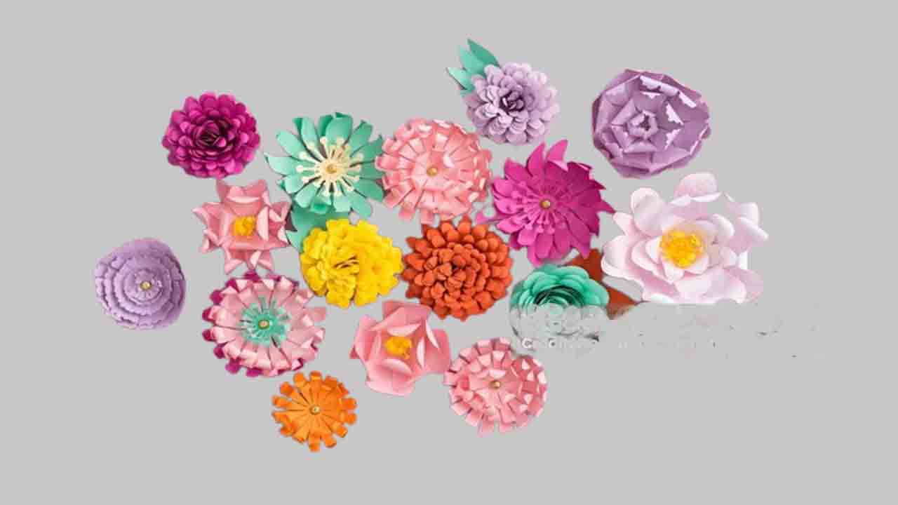 How to make paper flowers for home decoration