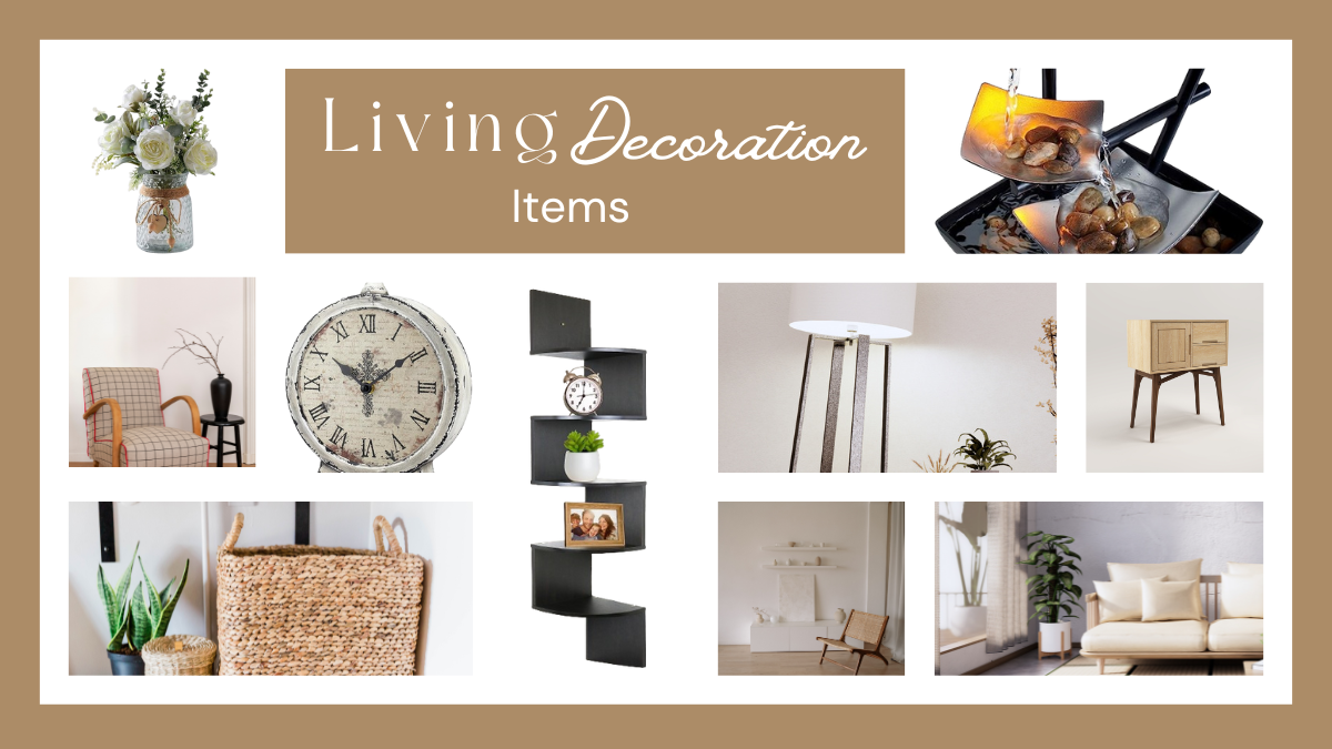 Home decoration items for living room